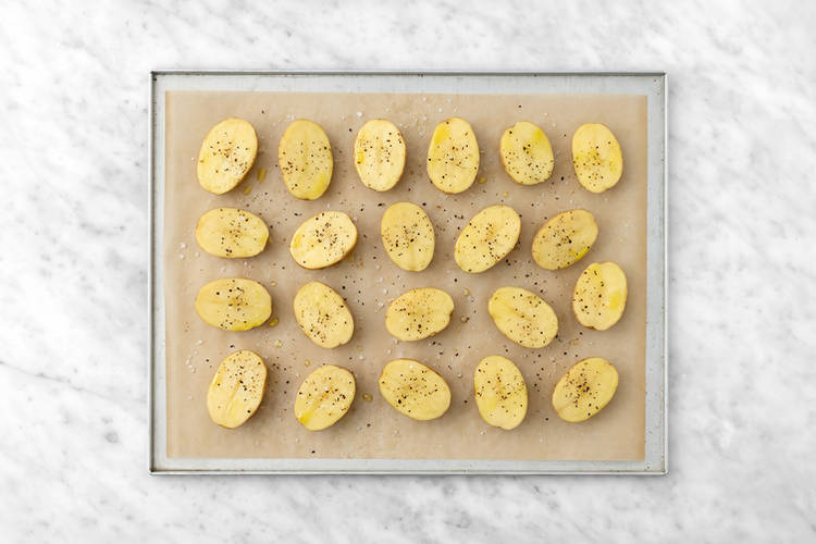 Roast the potatoes