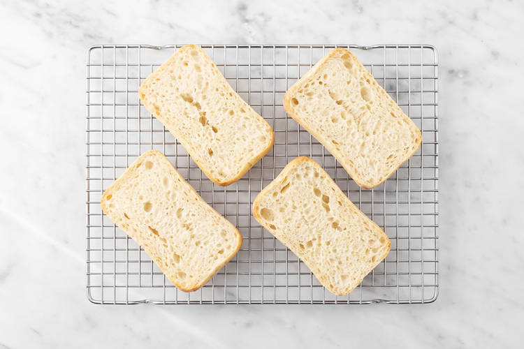 Bake the ciabatta