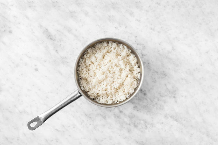 Cook the rice