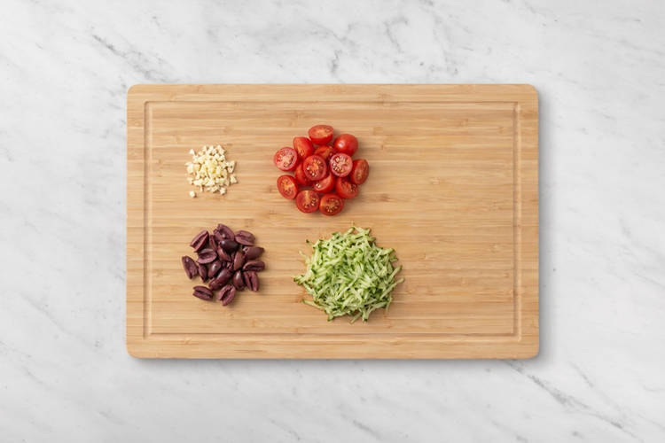 Get prepped & make the tzatziki