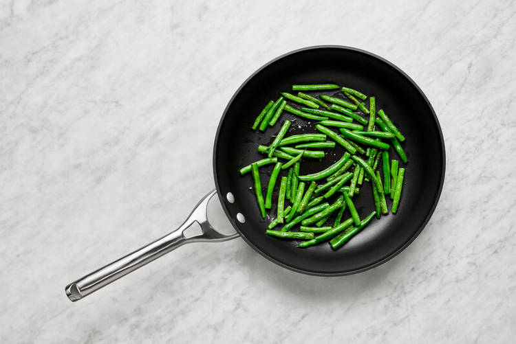 Cuire les haricots verts