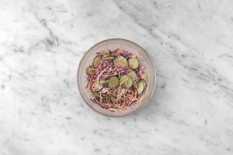 Finish prep and make slaw