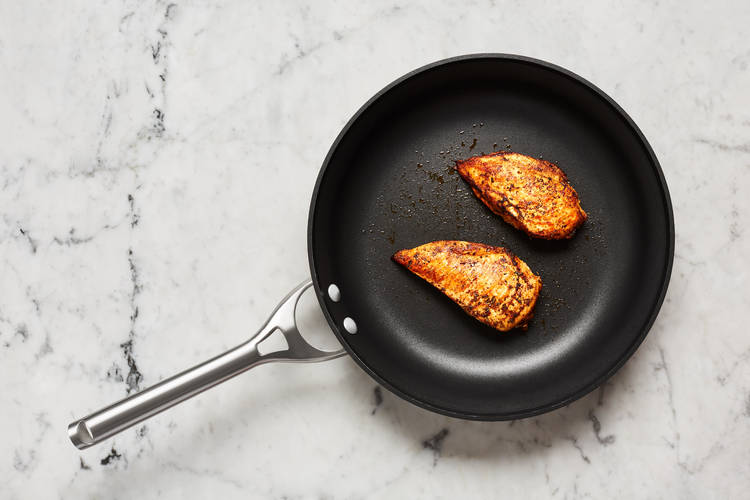 Cook chicken