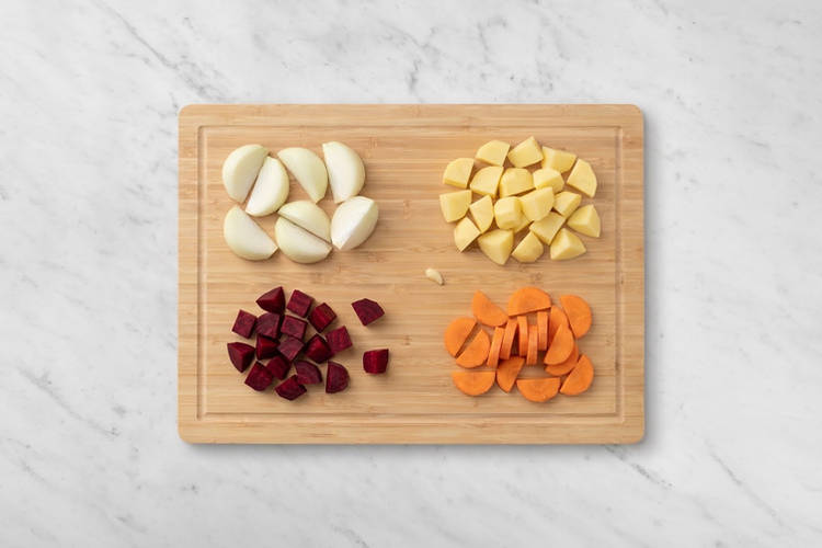 Prep the veggies