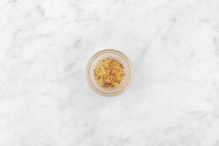 Make the hot honey