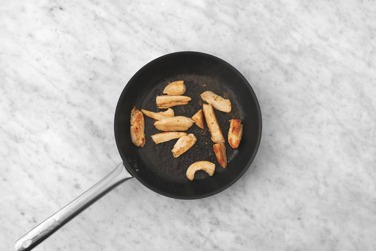 Cook the chicken