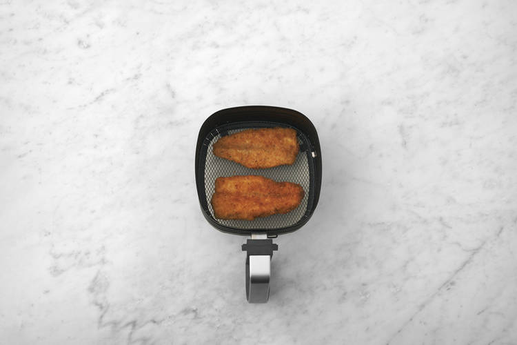 Cook the salmon