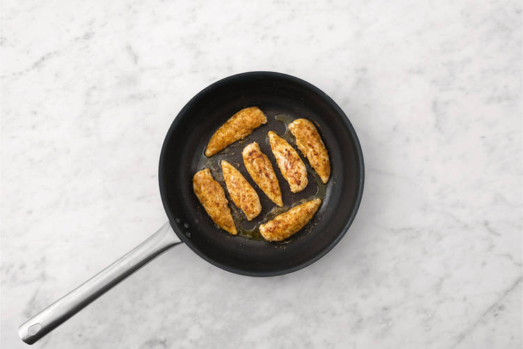 Cook the salmon