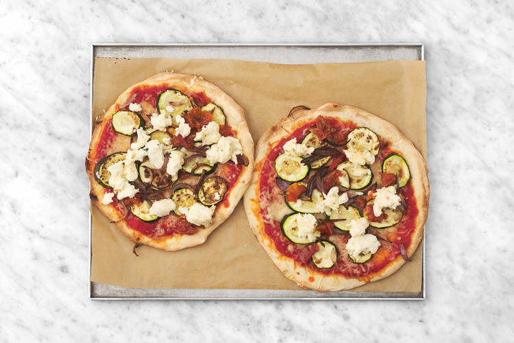 Grädda pizza