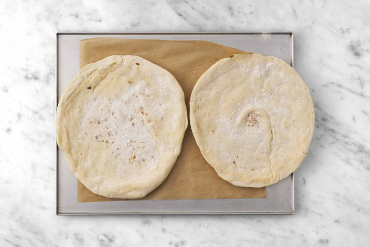 Förbered pizzadeg
