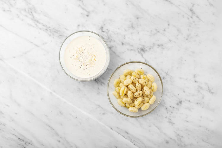 Forbered gnocchi