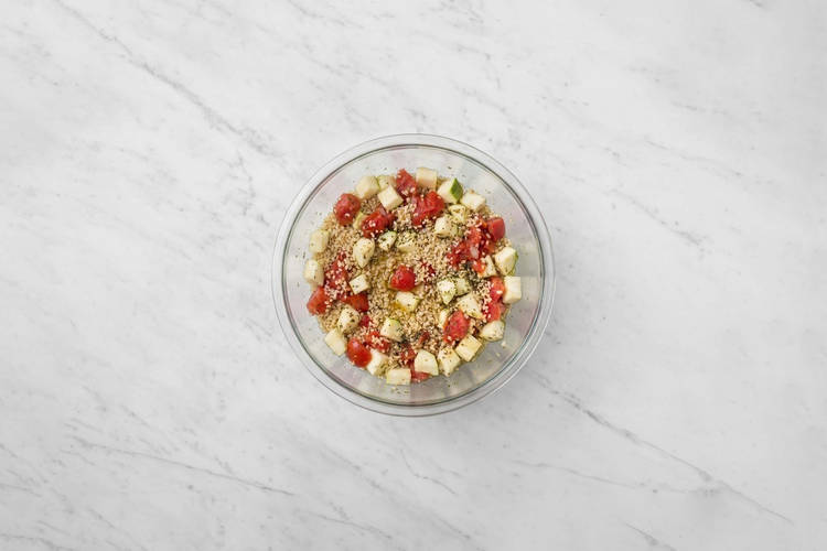 Förbered bulgur