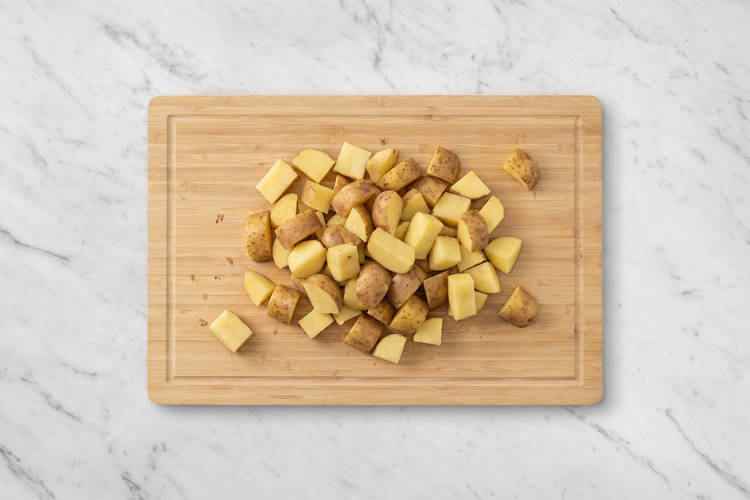 Förbered potatis