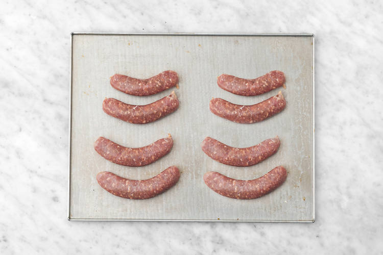 Bake the Sausages