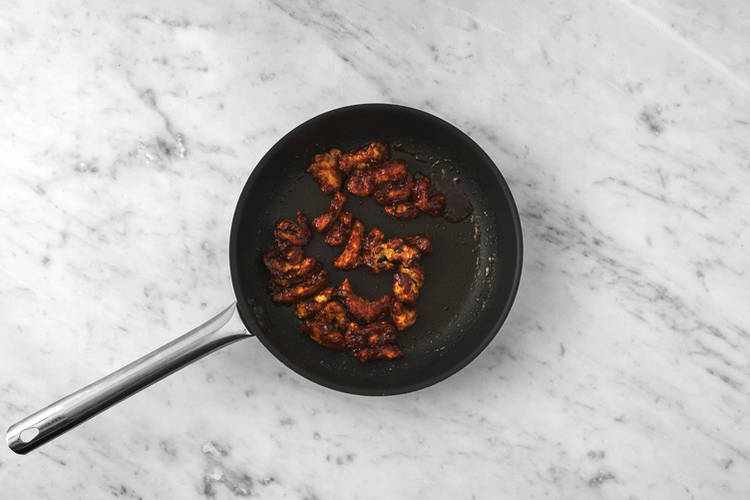 Cook the prawn