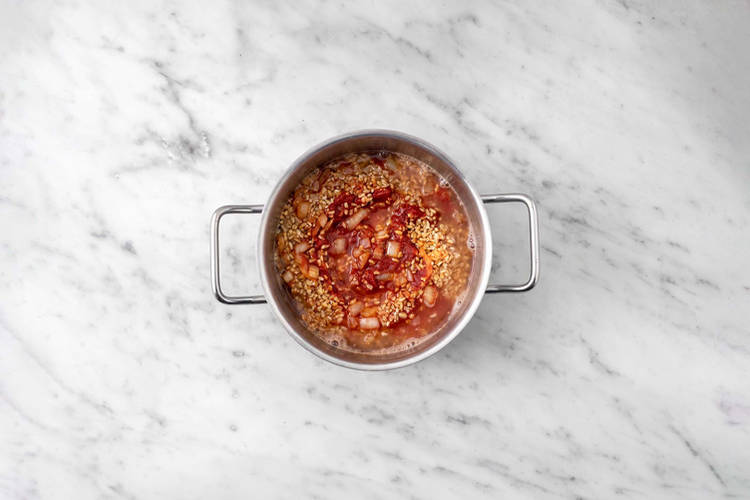 Make the Spiced Bulgur