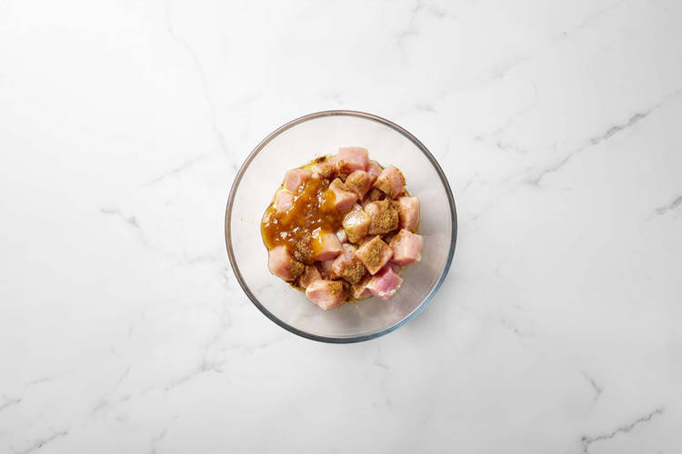 Marinate the Prawns