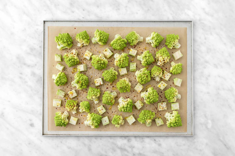 Roast the Romanesco Broccoli