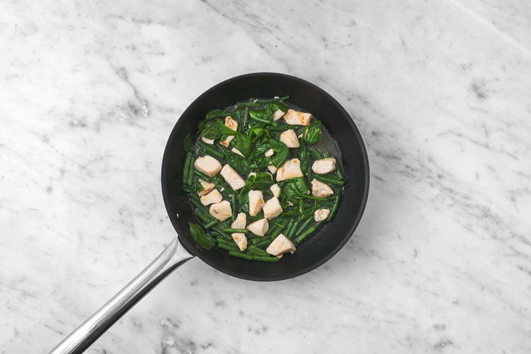 Add the Spinach
