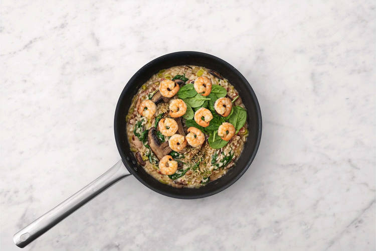 Add the Spinach