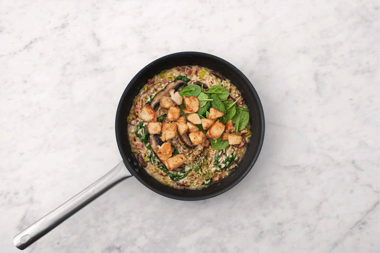 Add the Spinach