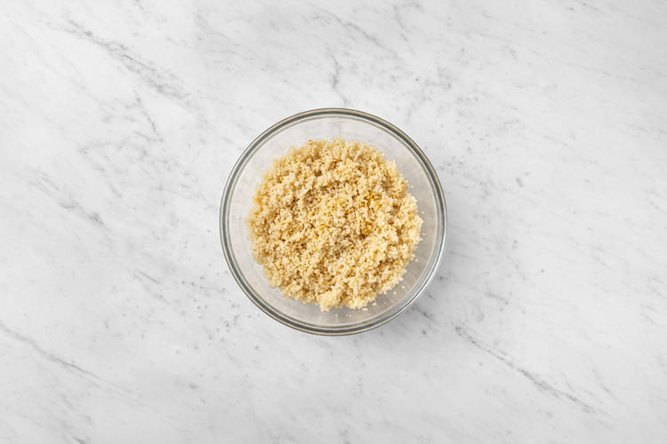 Cook the couscous