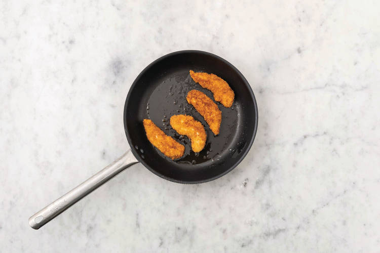 Cook the plant-based chick'n