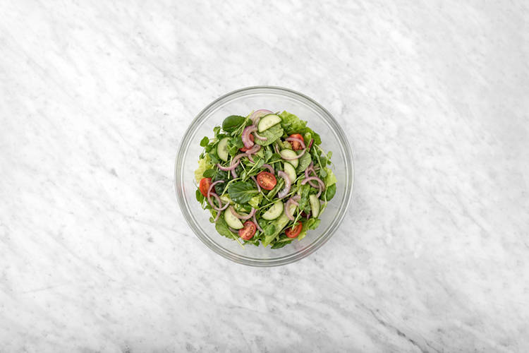 Toss the salad