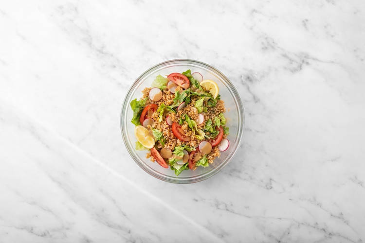 Toss the salad