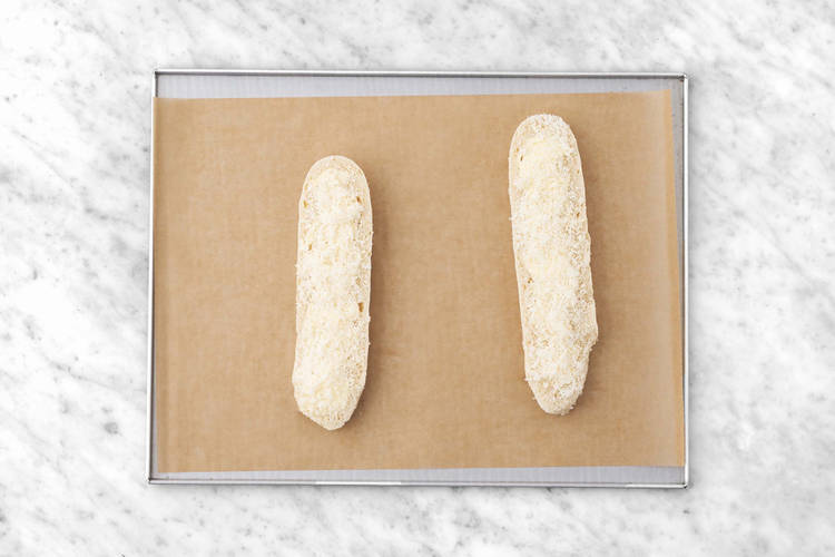 Gratiner brød