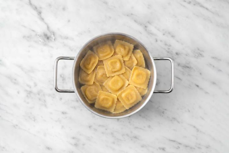 Cuire les raviolis
