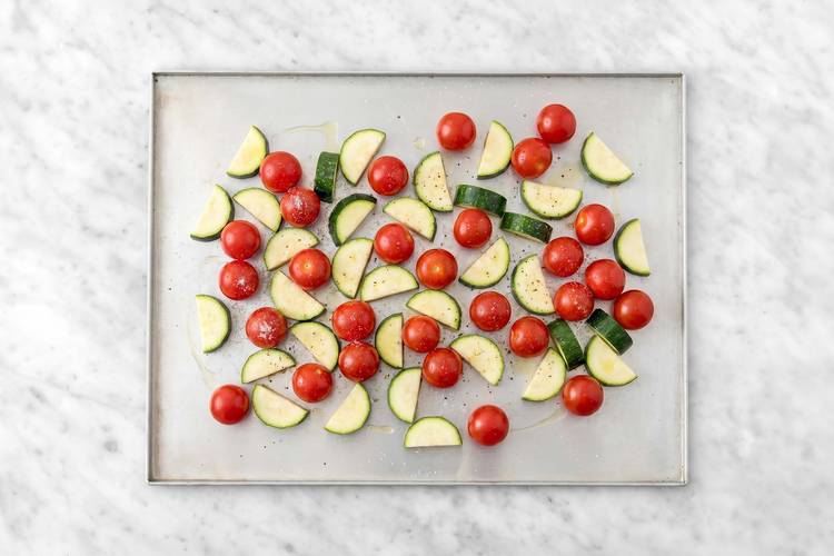 Griller les légumes