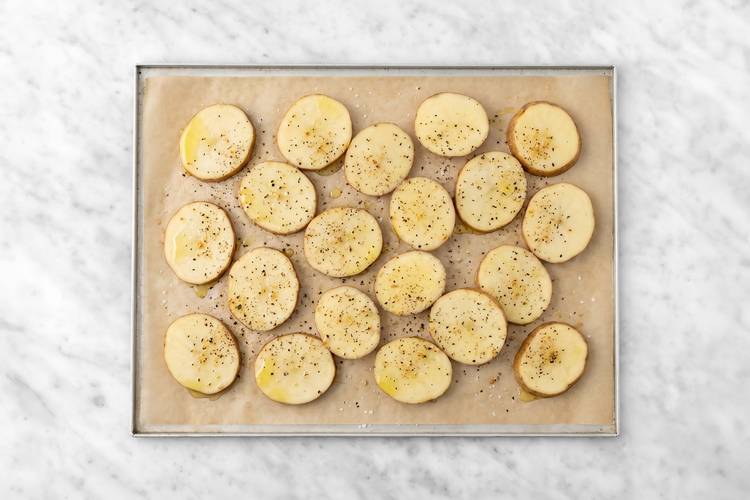 Cook potatoes