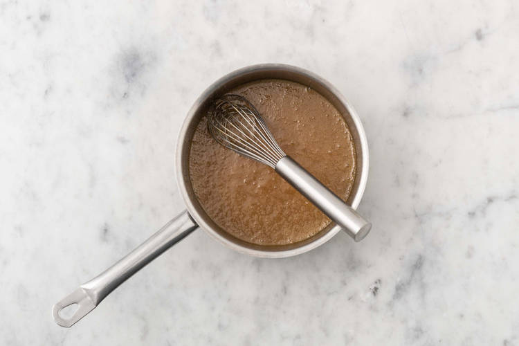 Préparer la sauce