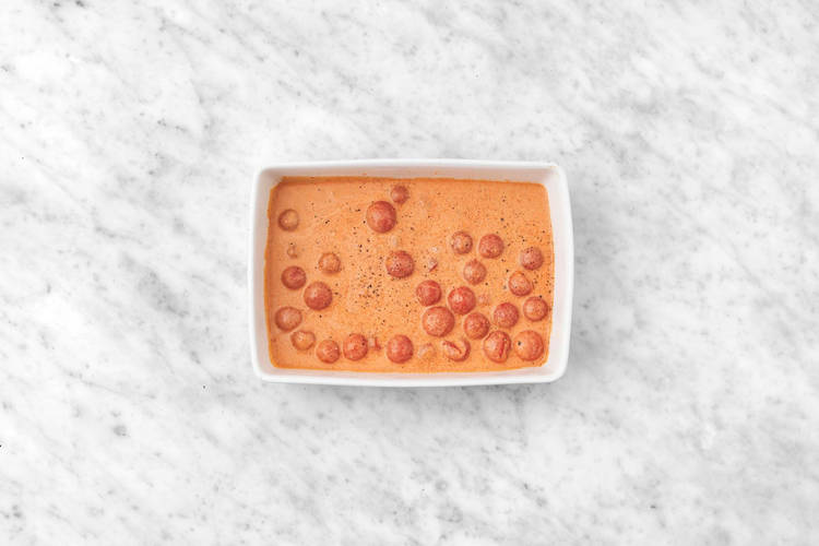 Préparer la sauce