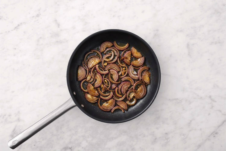 Make the caramelised onion
