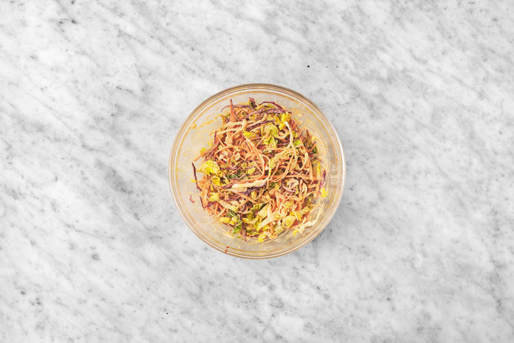 Toss the Sambal Slaw