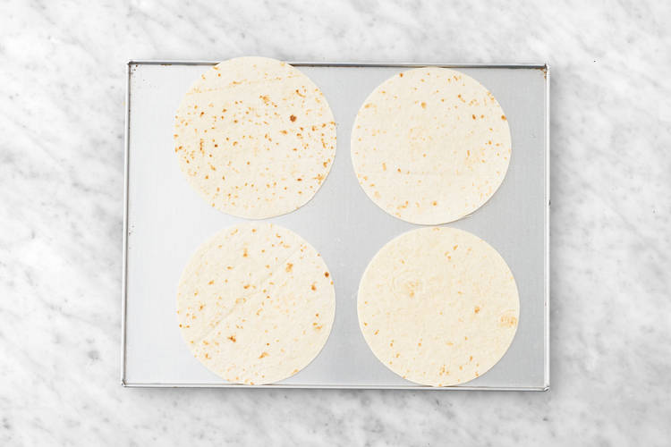 Warm the Tortillas