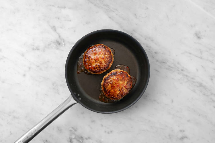 Cook the patties