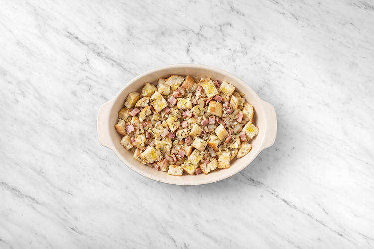 Cook the stuffing