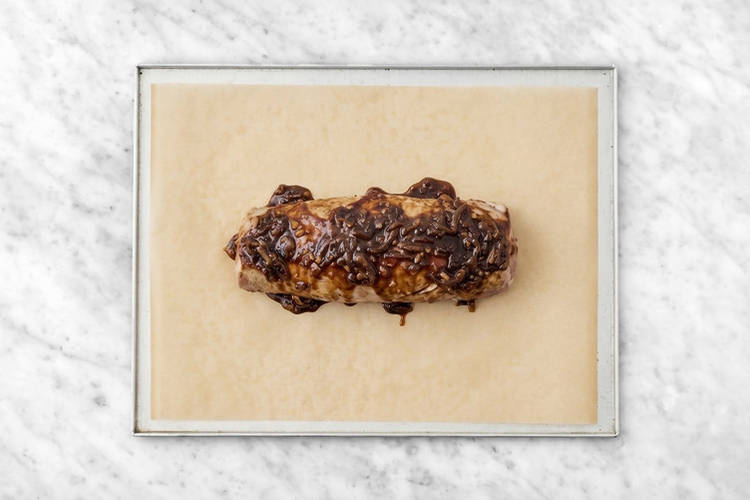 Bake the chicken
