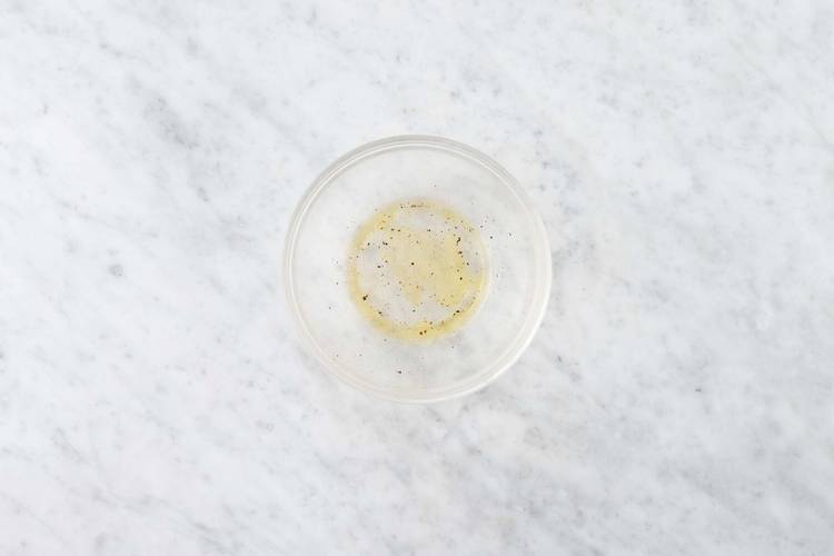 Préparer la vinaigrette