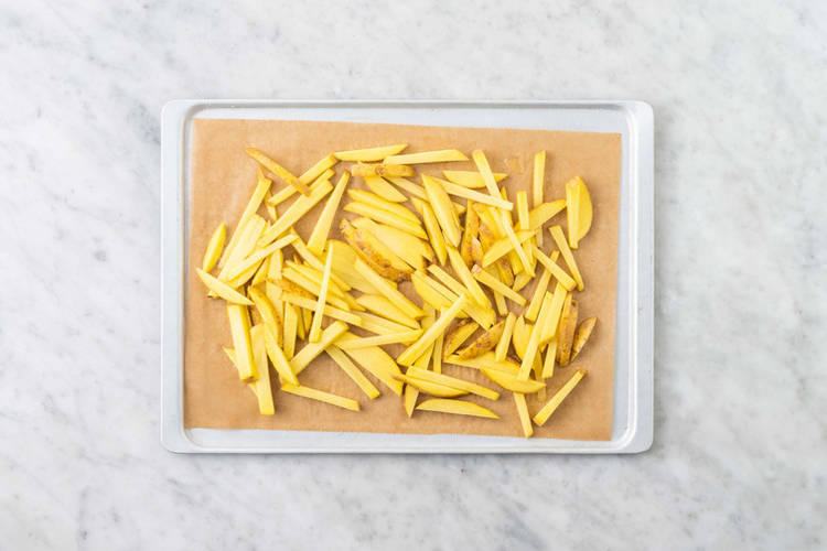 Préparer les frites