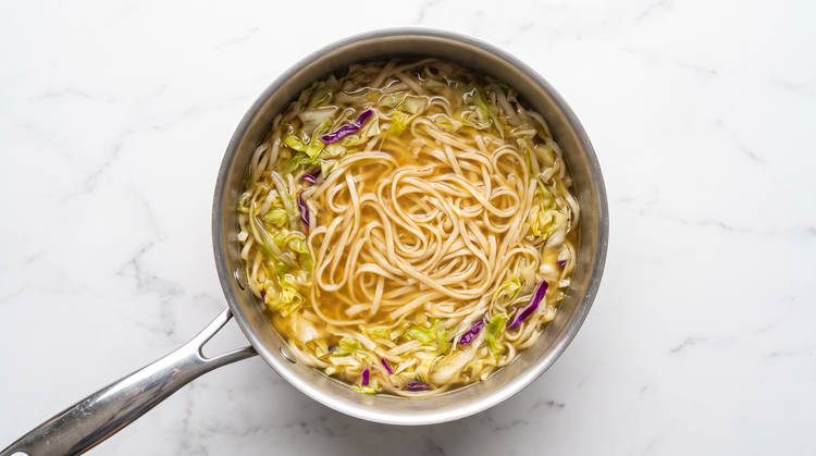 Add Noodles & Veggies