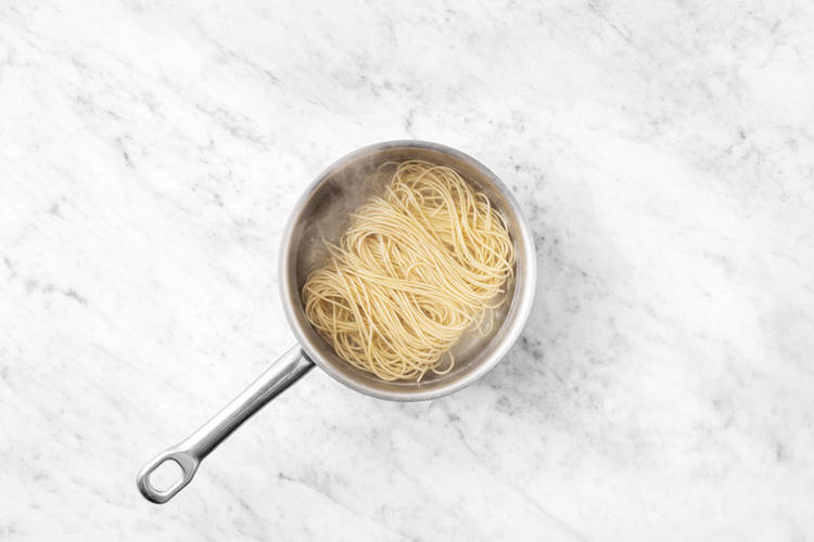 Cook the noodles