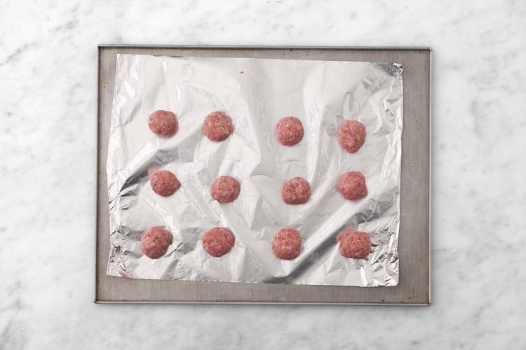 Faire les boulettes