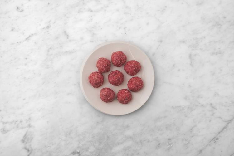 Préparer les boulettes