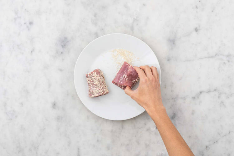 Fleisch garen