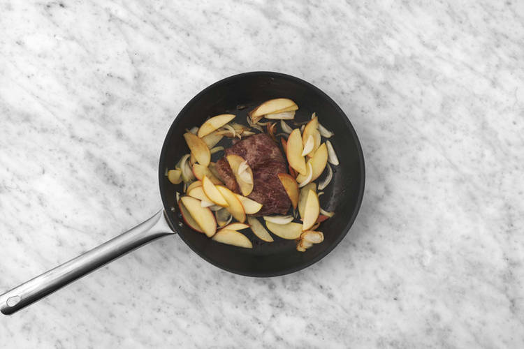 Fleisch braten