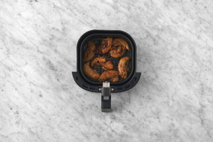 Hähnchen in Airfryer garen